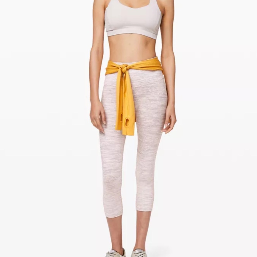 Lululemon Athletica Wunder Under HR Crop Leggings